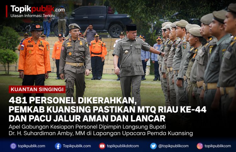 Bupati Suhardiman Pastikan MTQ Riau dan Pacu Jalur Kuansing Berjalan Aman