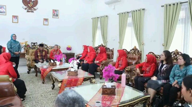 Pemkab Dairi, Sambut Tim Monitoring TP. PKK Provinsi Sumatera Utara