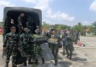 150 Personil Tim Satgas TMMD Ke 129 Kodim 0313/ KPR Laksanakan Serpras Menuju Pangkalan Terap