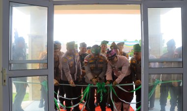 Resmikan Mako Baru Polsek Rangsang Barat, Kapolres Meranti Tekankan Peningkatan Pelayanan dan Profesionalisme Personel