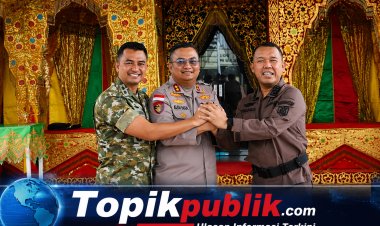 Kapolres Rokan Hilir Perkuat Sinergitas TNI dan Kejaksaan