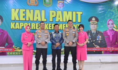 Bupati Asmar Sambut Kapolres Baru Kepulauan Meranti
