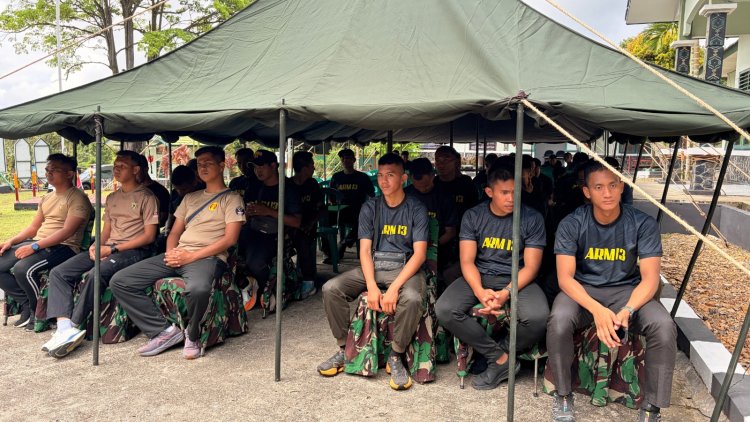 Satgas Pamtas Yonarmed 13 Perkuat Sinergi di Perbatasan