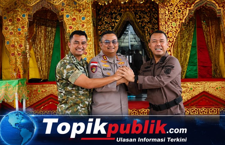 Kapolres Rokan Hilir Perkuat Sinergitas TNI dan Kejaksaan