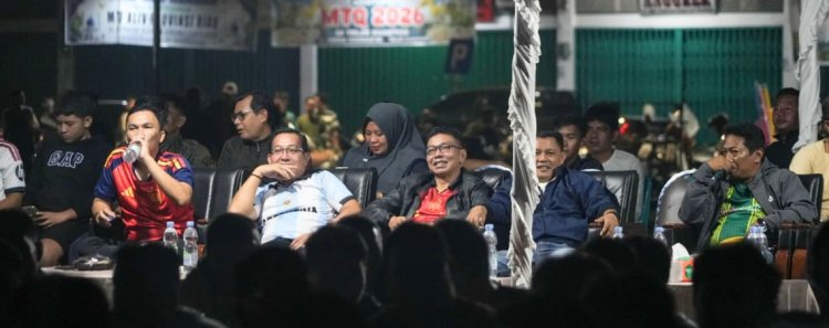Ribuan Warga Kuansing Padati Nobar Final Piala Dunia 2026