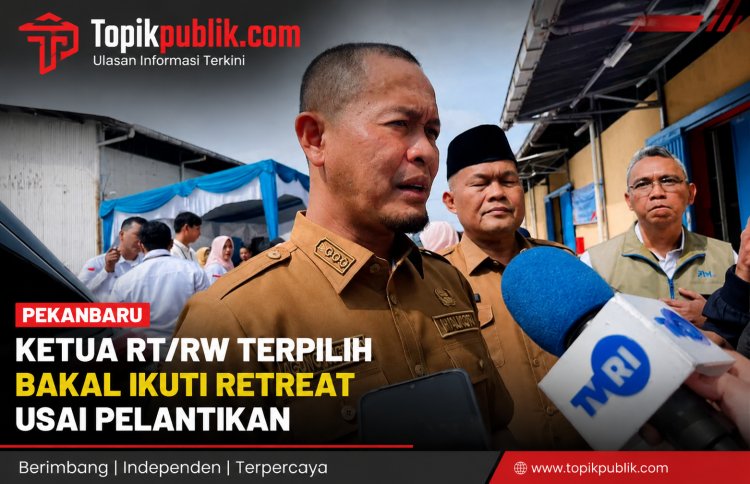 Ketua RT/RW Pekanbaru Ikuti Retreat Usai Pelantikan
