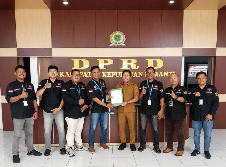 DPC ASWIN Kepulauan Meranti Silaturahmi ke Setwan, Perkuat Sinergi dan Keterbukaan Informasi Publik