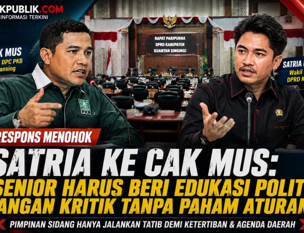 Satria Mandala Tanggapi Cak Mus soal Tata Tertib DPRD Kuansing