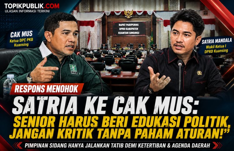 Satria Mandala Tanggapi Cak Mus soal Tata Tertib DPRD Kuansing